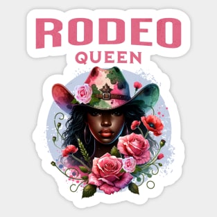 Cowgirl Rodeo Sticker